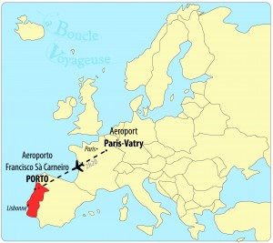 Carte Europe Porto
