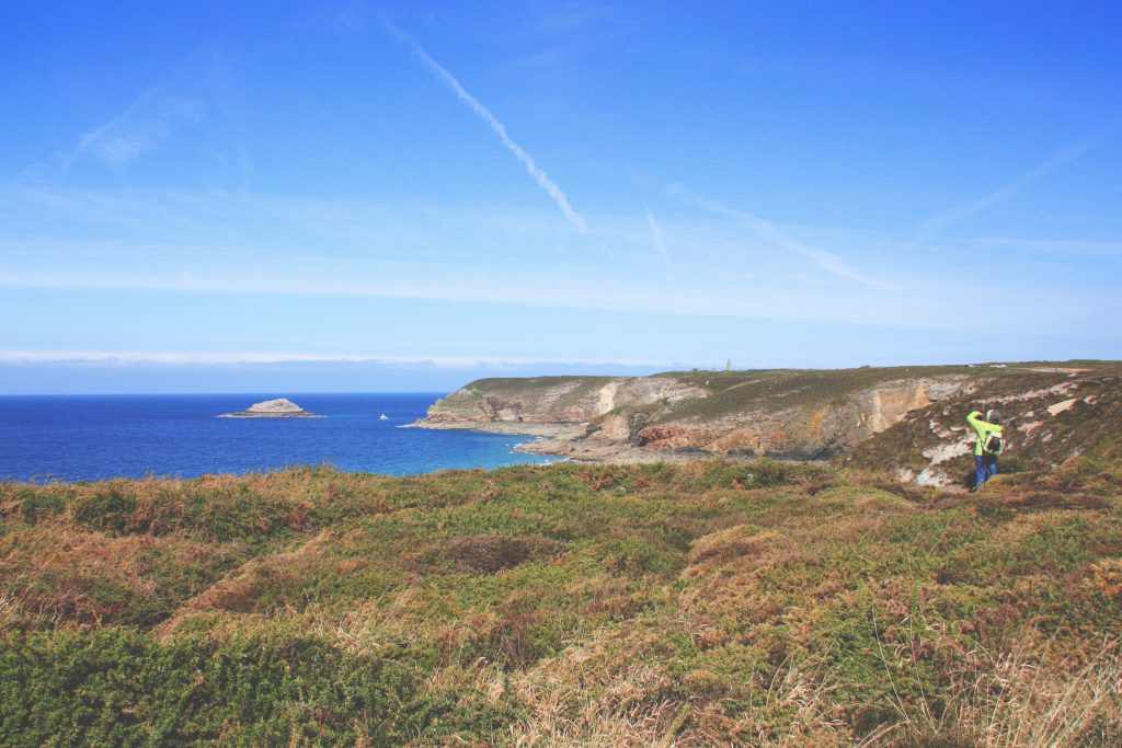 véloroute entre le Cap Fréhel et les sables d'or