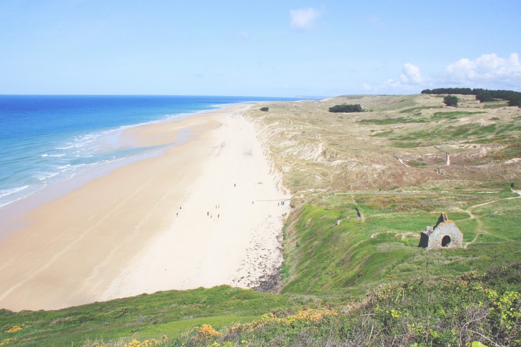 Cap Carteret vue sur Dunes d'Hatainville