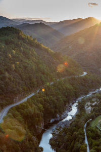 Vue depuis le Belvédère Vallée de l'Eyrieux