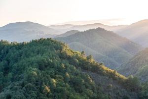 Vue depuis le Belvédère Vallée de l'Eyrieux