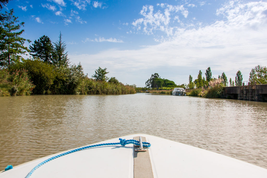 Balade bateau Canal du midi - Capestang