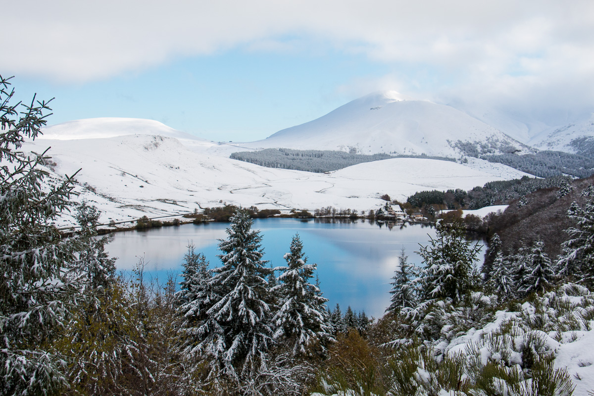 Lac de Guéry hiver