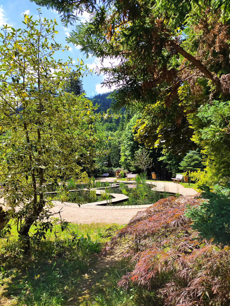 Balade en Auvergne en poussette La Bourboule